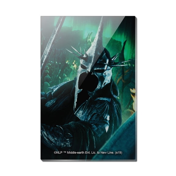 The Lord of the Rings Witch King of Angmar Character Rectangle Acrylic Fridge Refrigerator Magnet