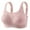 Womens Bras Pink, variant on Womens Full Coverage Bras, Minimizer Bras for Women Plus Size, Push Up T Shirt Unlined Bra with Underwire & Wide Strap for Heavy Breast S-3XL