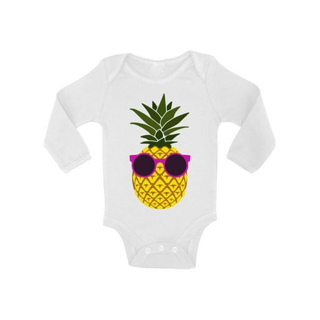 

18 Month Girls Clothes - Baby 6 - 12 - 18 Months - Pineapple Colorful Bodysuit