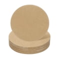 thumbnail image 1 of Uxcell 4pcs 4 Inch Wood Circles for Crafts, 0.2 Inch Thick Unfinished Blank Wooden Rounds Slice Cutouts, 1 of 7