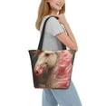 thumbnail image 2 of Disketp Haired White Horse Bolsa de Hombro Casual para Mujer, Bolso Cruzado para Compras, Viajes y Uso Diario, 2 of 6