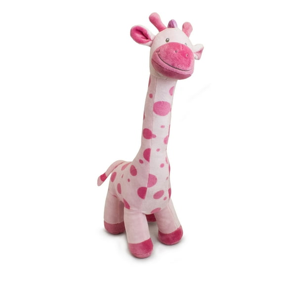 Beverly Hills Teddy Bear Company Plush Giraffe in Pink, 20"