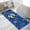 Blue, variant on Summer Ocean Bathroom Runner Rugs Non Slip Washable Absorbent Narrow Long Bath Mat Coastal Starfish Marine Life Green Runner Rugs for Kitchen Hallway Bedroom Laundry Study Room 19.7"x63"