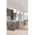thumbnail image 2 of Nuvo Lighting 60/8228 Lune 3 Light 12" Wide Pendant - Nickel, 2 of 7