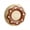 Brown, variant on Portable Doughnut Storage Box, Bagel Fresh Holder Container, 5.5"Donut Fresh Container Single Bread Storage Keeper Saver Airtight Reusable Donut Storage - Brown