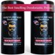 thumbnail image 1 of HOMBRE MASCULINO - El desodorante natural con MEJOR OLOR para hombres | Sin aluminio | Ingredientes Premium | Protección contra olores durante todo el día | para la piel | Paquete de 2 - 3.2 oz (HOM, 1 of 5