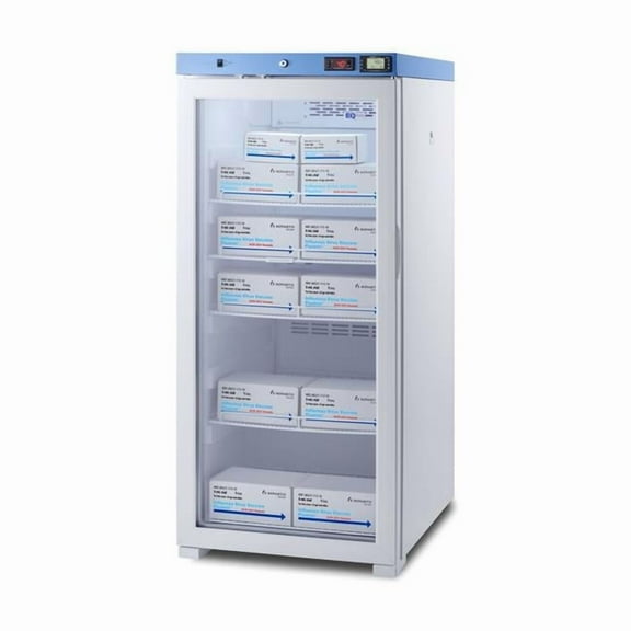 Summit Appliance ACR1012G 24 in. Upright Healthcare Refrigerator - RHD, Glass