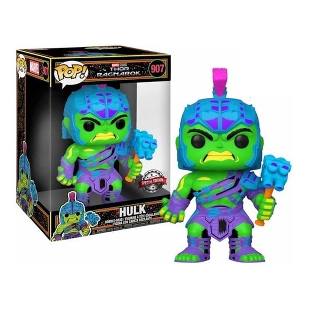 Funko Pop! Marvel Studios: Thor Ragnarok Hulk Gladiator Blacklight Jumbo 10¨ (26cm) #907 Funko Funko Pop!