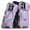 Purple, variant on REQO Compatible with iPhone 16 Case with Privacy Slide-Lens Camera, Phone Case for iPhone 16 with Ring Stand,Funda Ultra Shockproof Black Protective