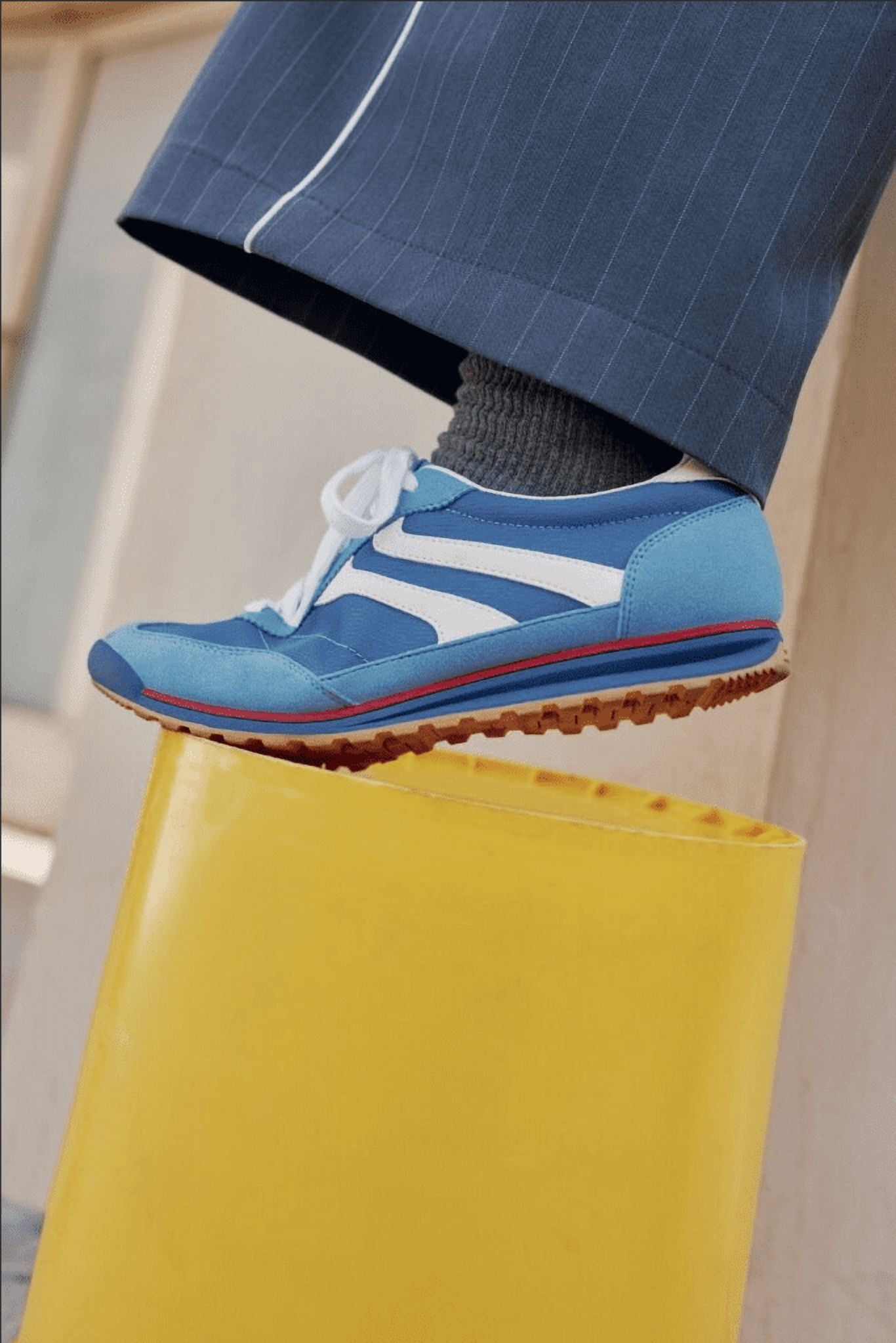 No Boundaries Retro Lace-Up Sneakers, Women's