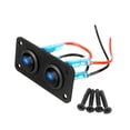 thumbnail image 2 of ZheElen Rocker Switch Panel for Marine Rocker Toggle Control Button Switch Panel B Style B, 2 of 6