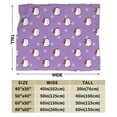 thumbnail image 2 of Hello Kitty Blanket, Super Soft Throw Blanket, Cozy Flannel Blankets For Boys Girls, Warm Blankets For Couch Sofa Bed, 80"X60", 2 of 9