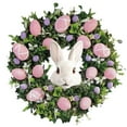 thumbnail image 3 of Easter Bunny Wreath Festive Floral Decoration for Home, 3 of 3