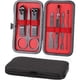 thumbnail image 1 of Manicure Pedicure Kit, 7 Pcs Professional Nail Clipper Set, Stainless Steel Nail Scissors, Pedicure Manicure Kit with Travel Case, 1 of 5