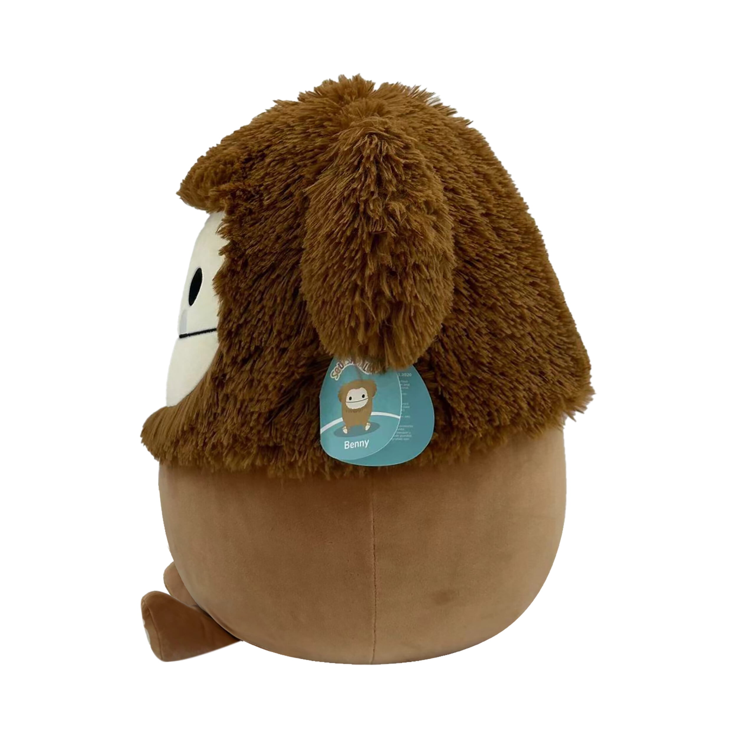 Squishmallows Official 16 inch Benny the Brown Bigfoot - Child's Ultra Soft Stuffed Plush Toy
