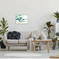 thumbnail image 2 of Stupell Industries Wavy Modern Green Forms Graphic Art Gray Framed Art Print Wall Art, Design by Dina D'Argo, 2 of 7