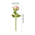 thumbnail image 4 of Back_to_School Supplies Under $1 dollars!Ballpoint Pens, 1ML Fake Flower Pen Bouquet Artificial Gel Ink Pen Black Fine Point Ballpoint Cute Stationery for WomenJournaling Office Desk Decoration, Pink, 4 of 8