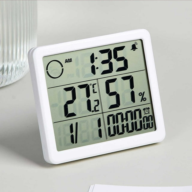 TIMIFIS Home Thermometer and Hygrometer Digital Hygrometer Indoor Thermograph Room Thermograph and Humidity Gauge with Thermograph Monitor Apartment Essentials