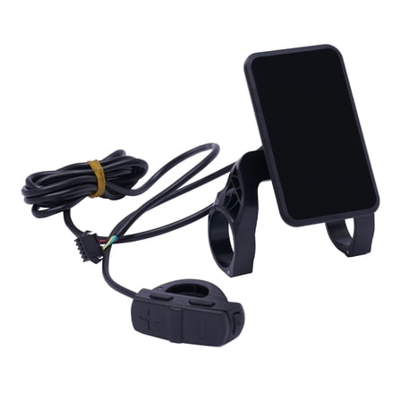 Miumaeov 36V/48V 1200W Electric Bicycle Brushless Controller Kit, LCD Display Panel and FOC Sine Wave Controller Set for E-Bicycle DIY