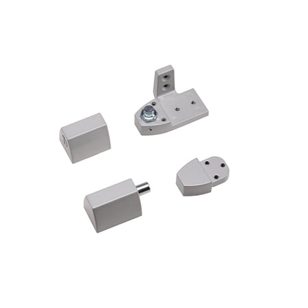 Old Castle style Right-Handed Offset Pivots in Aluminum