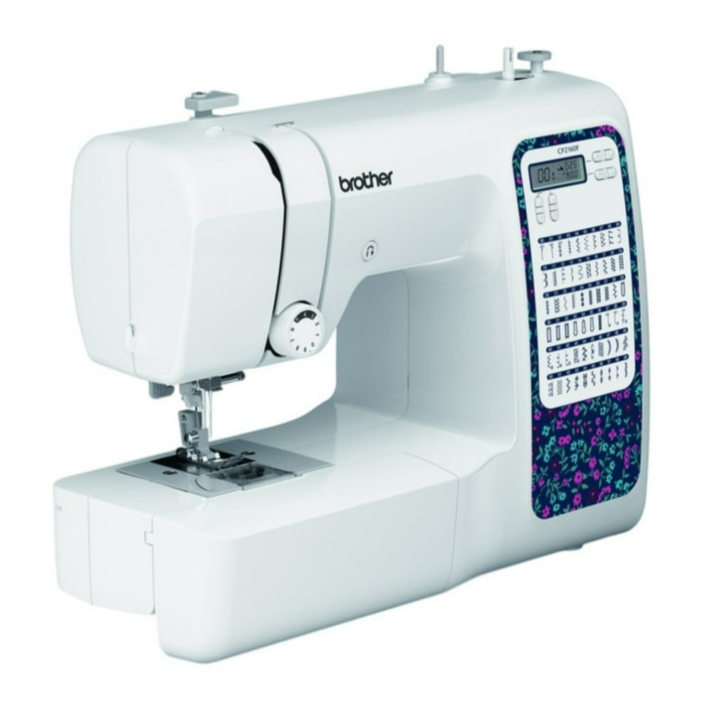 Brother CP2160F Computerized Sewing Machine with 60 Built-In Stitches, LCD Screen, Advanced Needle Threading System, and 7 Auto-Size Buttonholes
