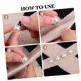 thumbnail image 3 of MesaSe 50 Pcs Boutons Perle avec Tige 0.39” Boutons Ronds pour Couture Boutons Décoratifs Boutons de Couture Demi-Boule Boutons Perle Forme Ronde Boucles Perle Artisanat Couture Cercle, 3 of 8