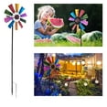 thumbnail image 6 of Vikakiooze 2023 Promotion on sale, Wind Spinne-r, Outdoor Metal Stake Yard s, Garden Wind catcher Wind Mills, Garden Windmill,Suitable For Decorating Your Patio, Law-n & Garden, 6 of 6