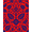 Red, variant on ODIKA 4' x 6' Machine Washable Non-Slip Area Rug, Middle Eastern Medallion High Traffic Rug, Beige, 413268