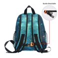 thumbnail image 5 of FORMRS School Backpack with Front Zippered Pocket 12" Student Travel Daypack, Magical Forest Glowing Lights, 5 of 6