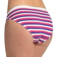 thumbnail image 2 of Fruit Of The Loom Women's Cotton Bikini Panties, 3 Pack, 2 of 4