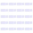 thumbnail image 2 of EeaseCA 20Pcs 2 Hooks 2 Rows Women Elastic Bra Extender Buckle Adjustable Belt Buckle, 2 of 7