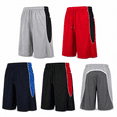 thumbnail image 3 of 5 Pack: Mens Moisture Wicking Athletic Basketball & Gym Workout Shorts with Pockets Multipack, Sizes up to 3XL, 3 of 13