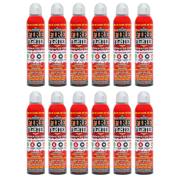 Mini Firefighter All Purpose Fire Extinguisher CLASSES ABCK Gasoline