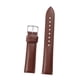 thumbnail image 5 of Correa de reloj de cuero para hombres y mujeres, correa de repuesto, accesorios de reloj clásicos Marron oscuro, 5 of 8