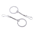 thumbnail image 3 of 10Pcs Metal Mosquetón Clip Llavero Llavero Organizador del sostenedor de la cadena del Baoblaze Soporte para llavero, 3 of 8