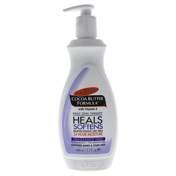 Cocoa Butter Fragrance-Free Body Lotion by Palmers for Unisex - 13.5 oz Body Lotion