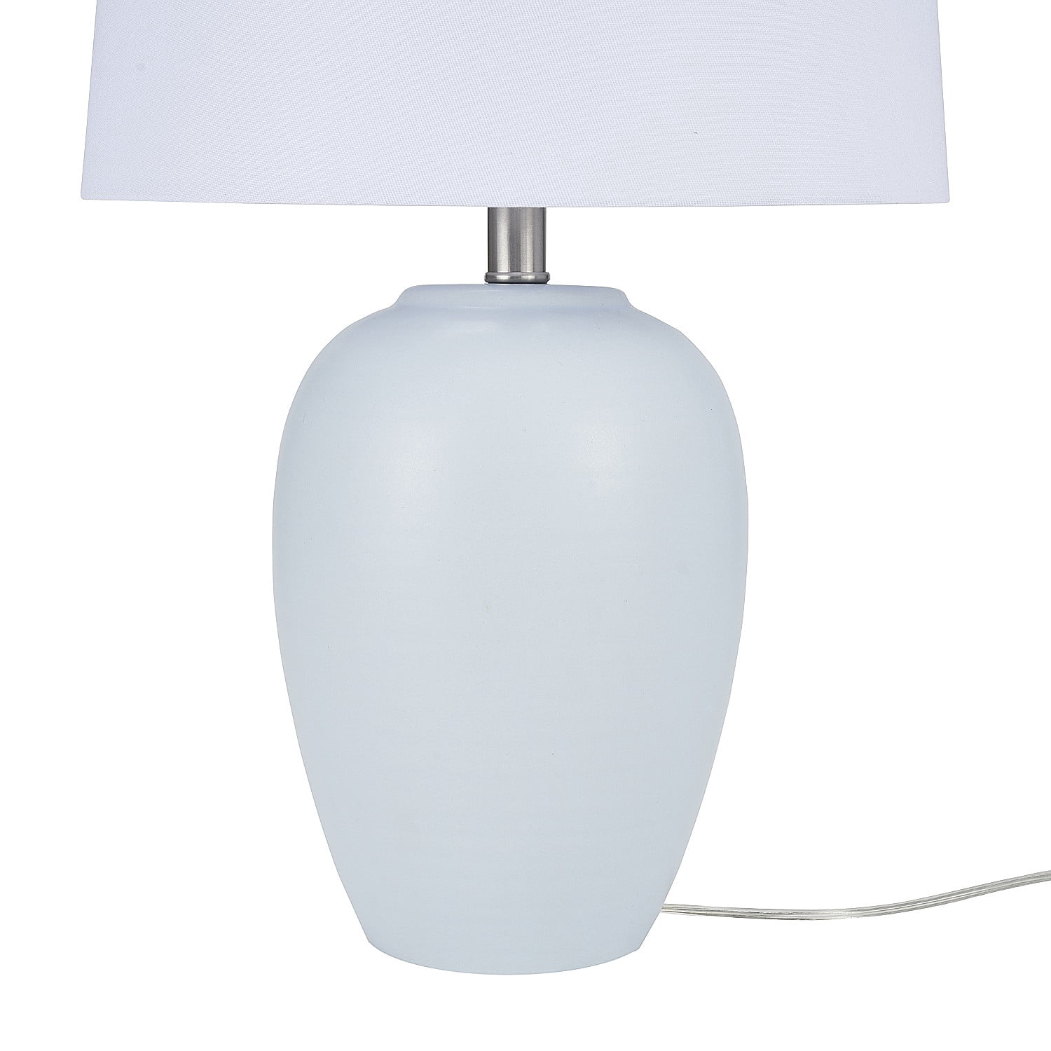 23" Light Blue Ceramic Urn Table Lamp - Nourison