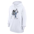 thumbnail image 2 of Women's G-III 4Her by Carl Banks  White Toronto Maple Leafs Hockey Girls Fleece Pullover Hoodie, 2 of 3