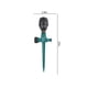 thumbnail image 3 of Sistema de riego de césped automático giratorio de 360 grados para aspersor de jardín | Rango ajustable de 90°-180°-360° | Plástico ABS | Ahorro de agua | Inserto de clavo de tierra | 25x7x5cm, 3 of 8