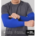 thumbnail image 5 of Tough Outdoors Sun Protection Arm Sleeves for Men & Women - Basketball Arm Sleeves - Football Sleeves - Sun Sleeves for Golf, 5 of 7