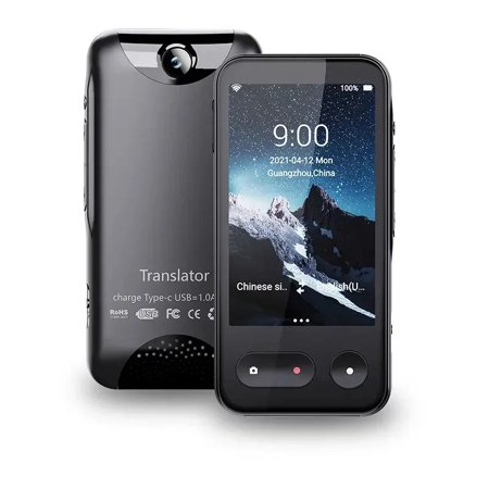 Upgrade 4G Translator T7 Intelligent Voice Translation 4.0inch Touch Screen Recording WIFI 138 Languag Translate