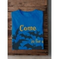 thumbnail image 3 of Come In For A Bite T-Shirt Men -Image by Shutterstock, Male Medium, 3 of 4