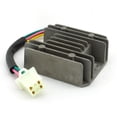 thumbnail image 1 of Universal 4 Wire Full Wave Black Motorcycle Regulator Rectifier 12V DC Bike Quad,1x 4 Wire Regulator Rectifier,black, 1 of 5