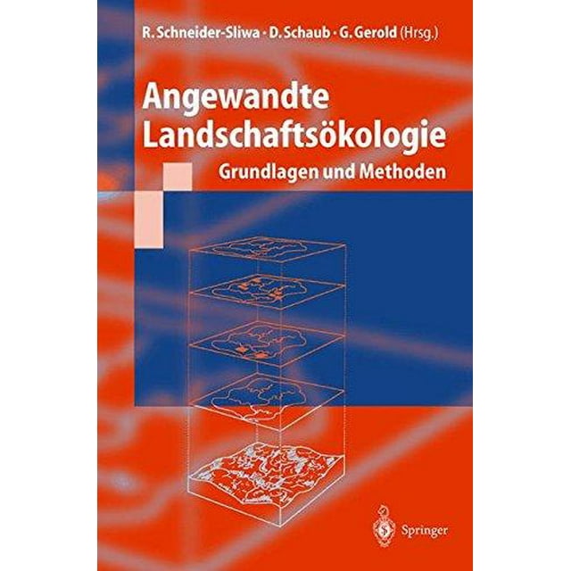 Angewandte Landschaftsokologie, Grundlagen Und Méthoden