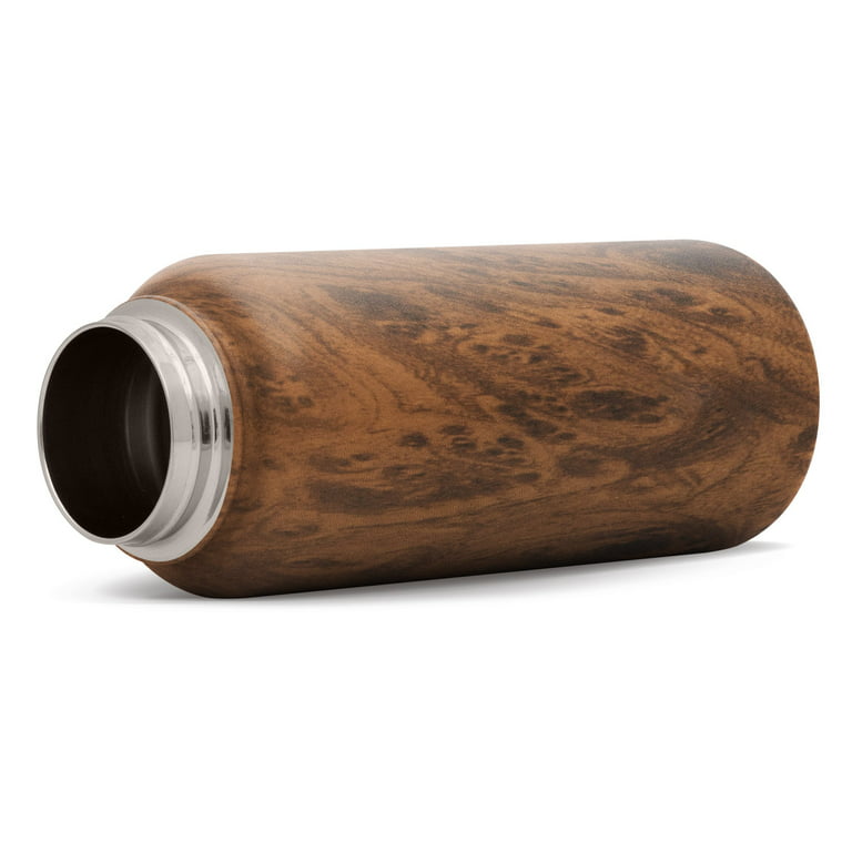 Simple Modern 22 oz Summit Water Bottle with Straw Lid - Gifts for Hydro  Vacuum Insulated Tumbler Flask Double Wall Liter - 18/8 Stainless Steel  Pattern: Wood Grain 