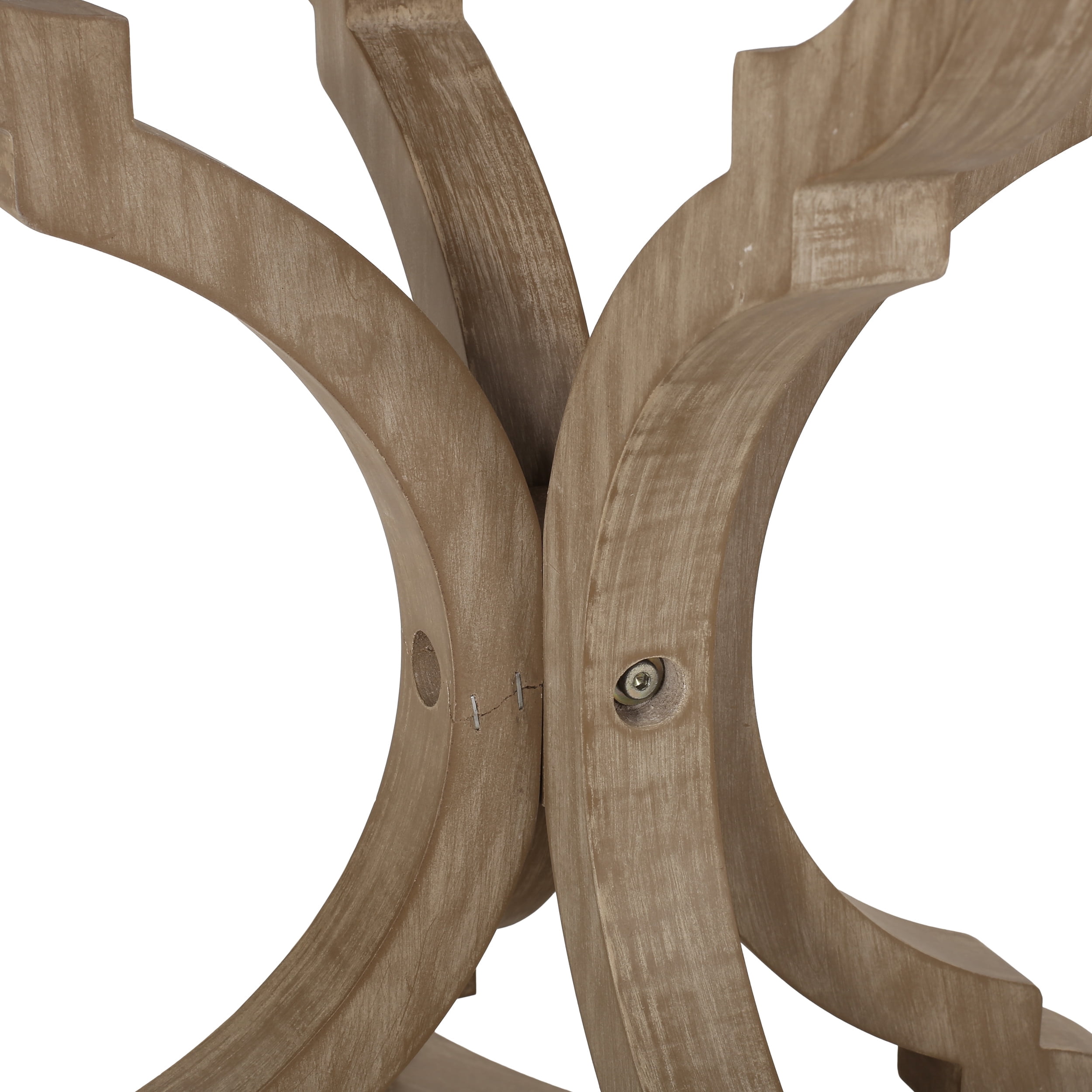 Noble House Leviathan Indoor MDF Accent Table, Natural