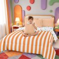 thumbnail image 4 of Erosebridal Minimalist Lines 7-Piece Twin Bedding,Line Geometric Print Bedding Comforter Set,Colorful Stars Reversible, 4 of 7