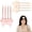 Beige,pink, variant on Wireless Heated Volumizing Root Lift Clip,2-Temperature Control Hair Crown Lifting Styler Booster,Hair Volume Clip for Women
