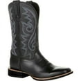 thumbnail image 3 of OOCA Bottes pour Hommes Mi-Mollet Western Cowboy Bottes de Moto Homme Automne Extérieur Cuir PU Totem Bottes Mi-Mollet Chaussures Rétro pour Hommes, 3 of 6
