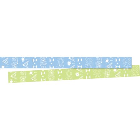 UPC: 0704068040021 | Barker Creek Calm 35  x 3  Double-Sided Border 24/Pack (BC4002)